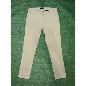 ASOS DESIGN Slim Fit Khaki Chino Pants Men's Size 34 Green Casual